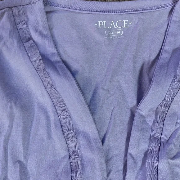 TCP CHILDRENS PLACE 4 PC LOT HOODY SKORT SHIRT CARDIGAN NWT & EUC 14 16 - Picture 3 of 6